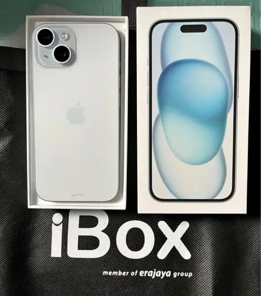 iphone 15 Basic 256 ibox (BNOB) BH 100 CC 0 garansi juli-2027