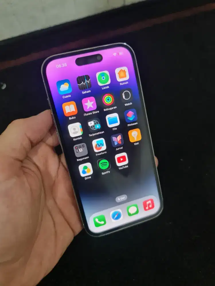 Iphone 14 Pro 256gb warna putih ada minus