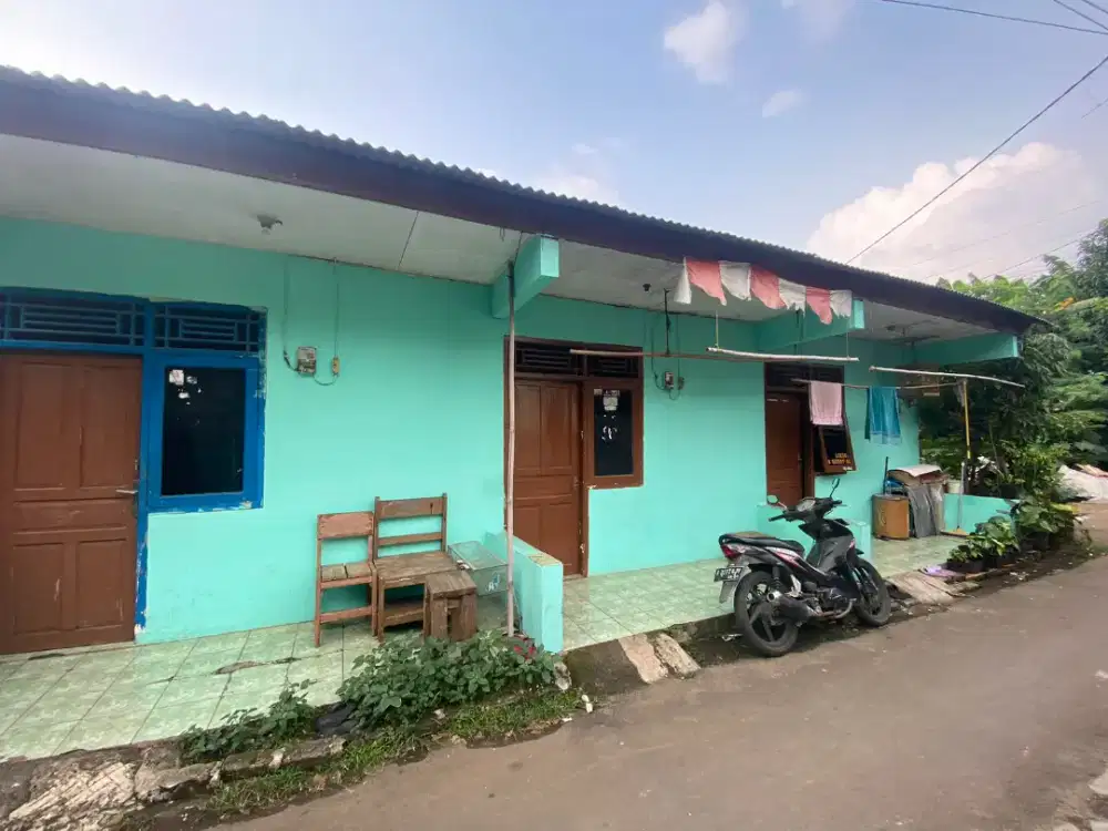 DIJUAL RUMAH KONTRAKAN TANAH LUAS MURAH (BU)