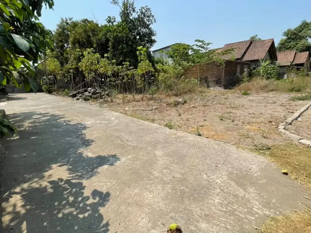 Nilai Investasi Tinggi, Tanah Kalasan View Sungai Dekat Segala Fasilitas