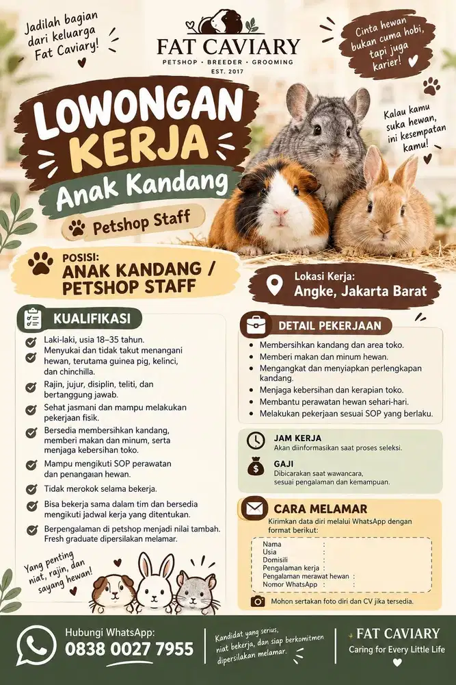 PET KEEPER SMALL ANIMAL ( KELINCI MARMTU DAN CHINCILLA )