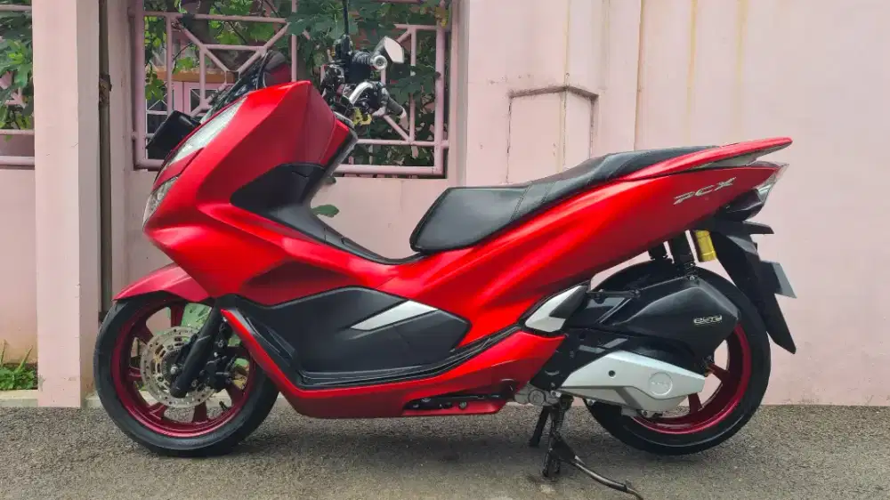 Pcx abs 2018 tipe tertinggi merah doff
