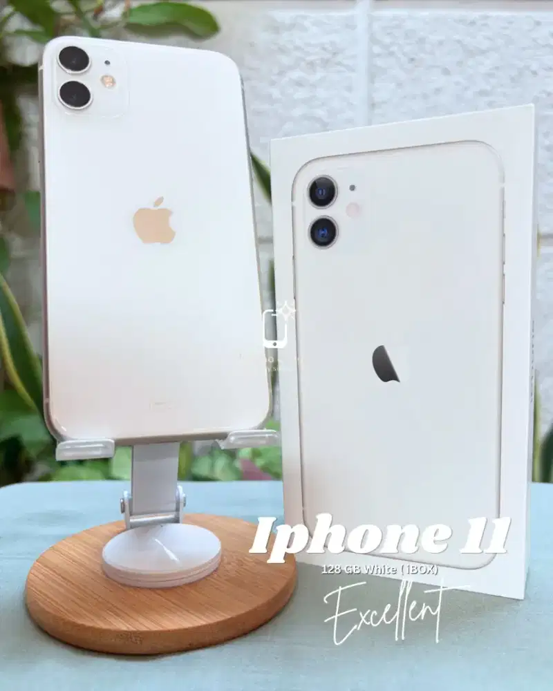 Iphone 11 128 GB White Full Original (IBOX)
