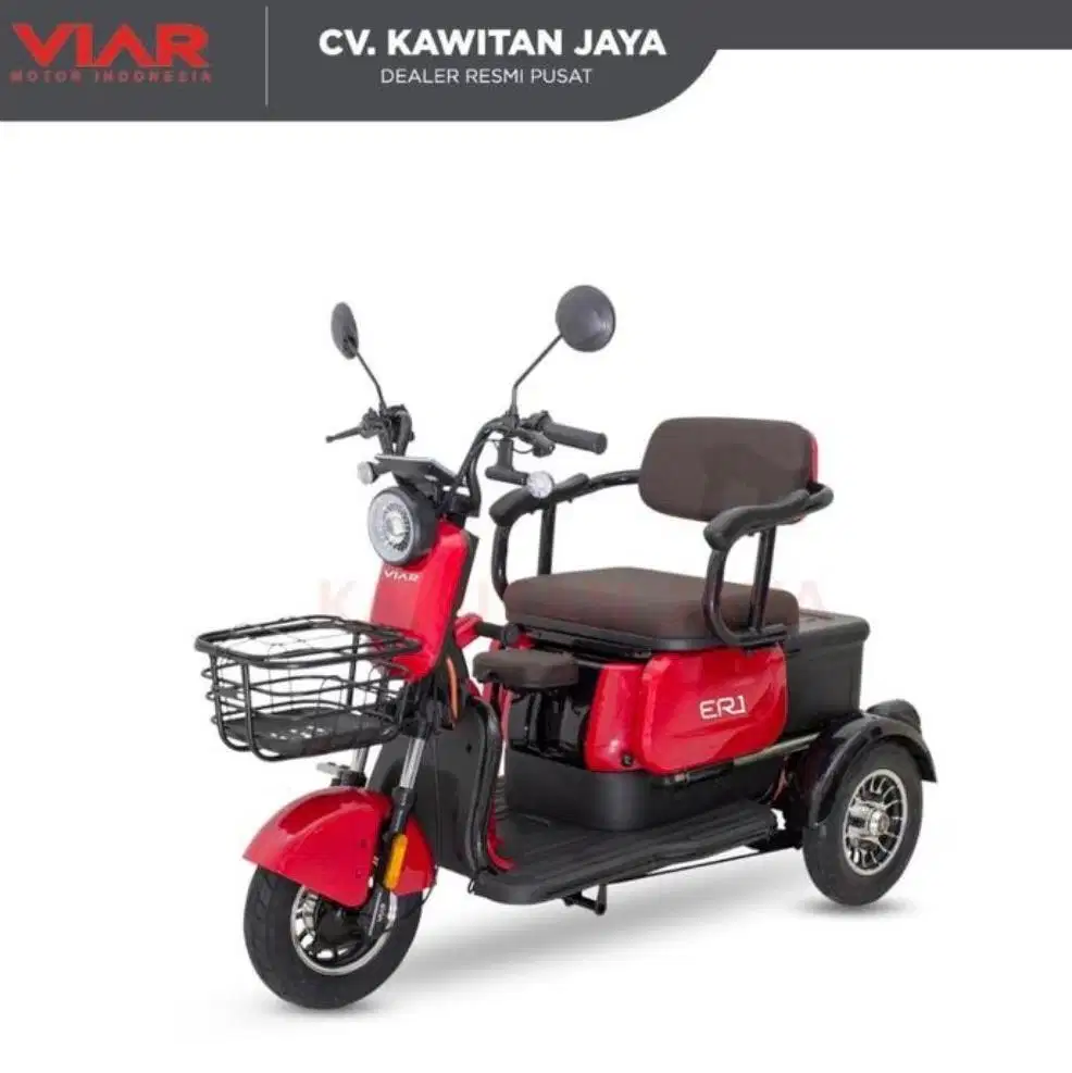 Sepeda Listrik ER1N Roda Tiga