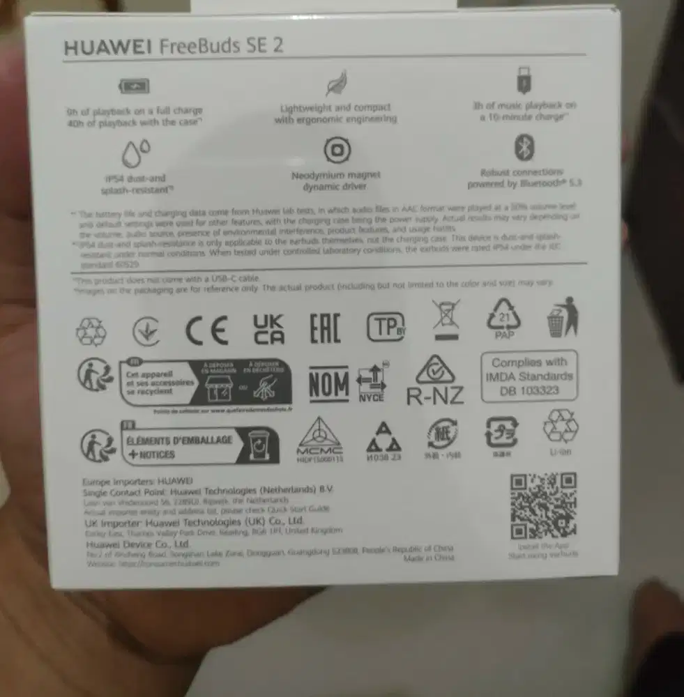 Huawei Freebuds SE2 Baru Segel BNIB
