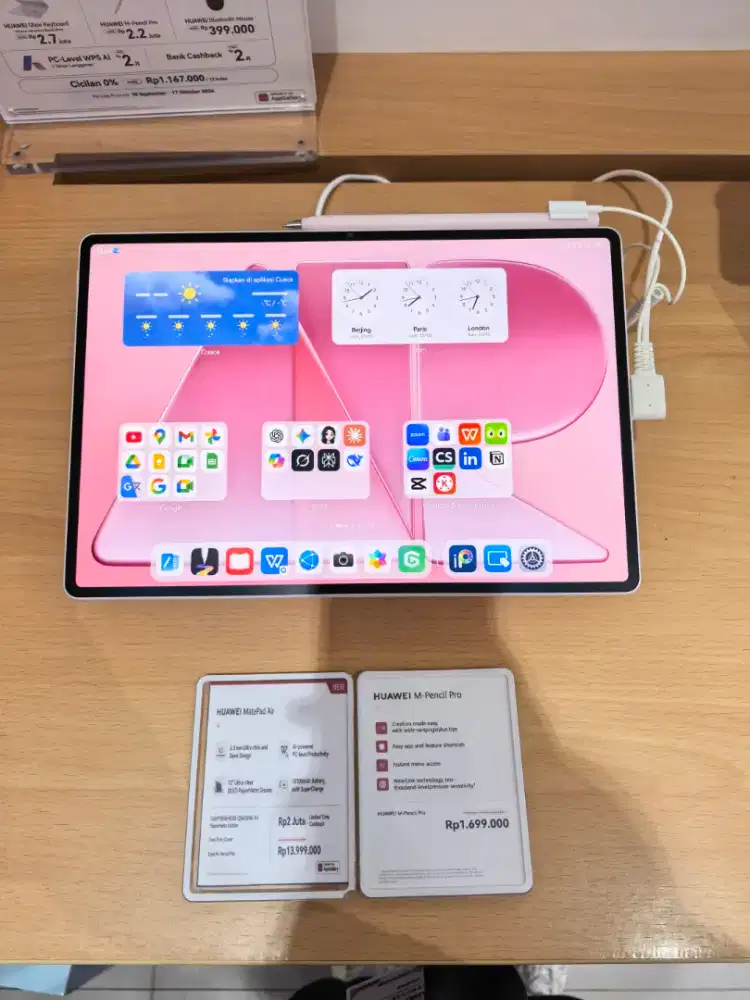 Huawei Matepad Air 2026 Pink Edition