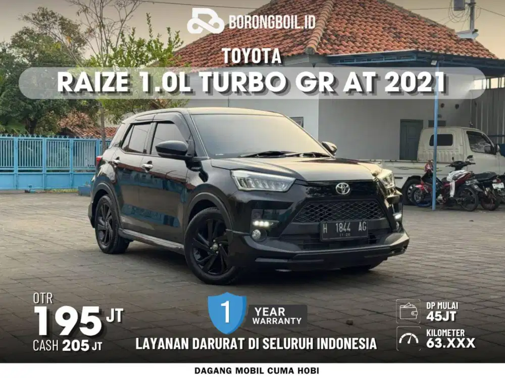 Toyota Raize 1.0 GR Turbo AT 2021 Hitam