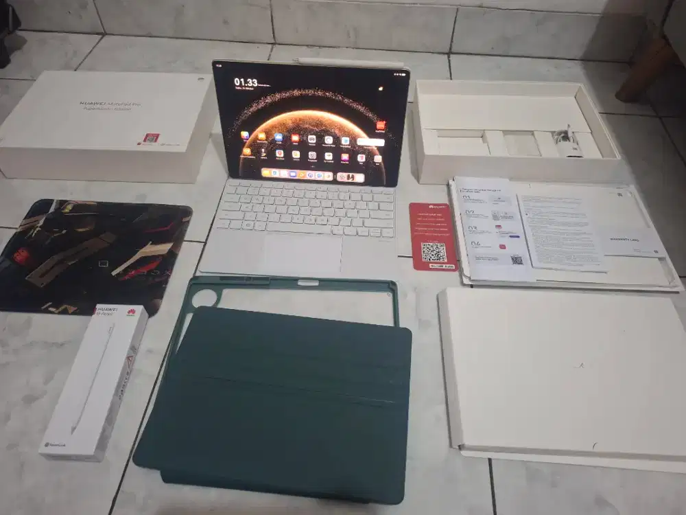 MURAH Huawei Matepad Pro 13.2 12/512GB Pappermate Fullset Premium Gold