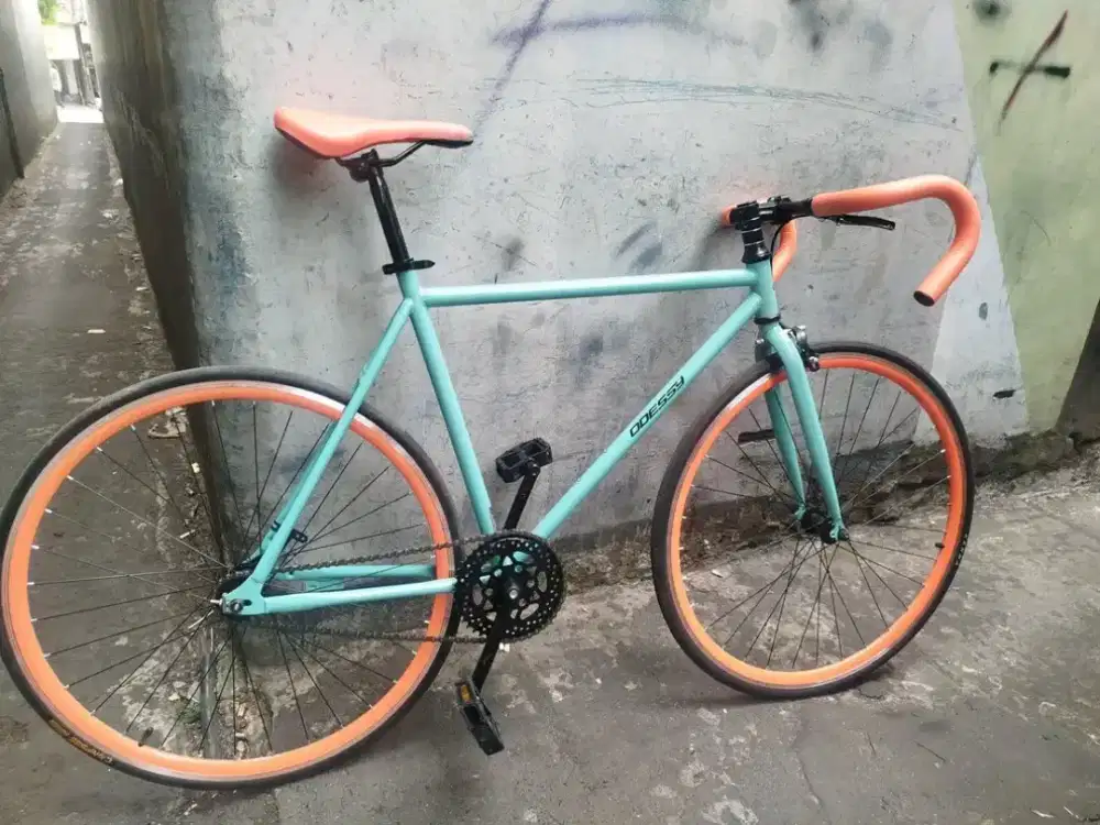 Sepeda Fixie Odessy 700c Mulus Siap Gowes
