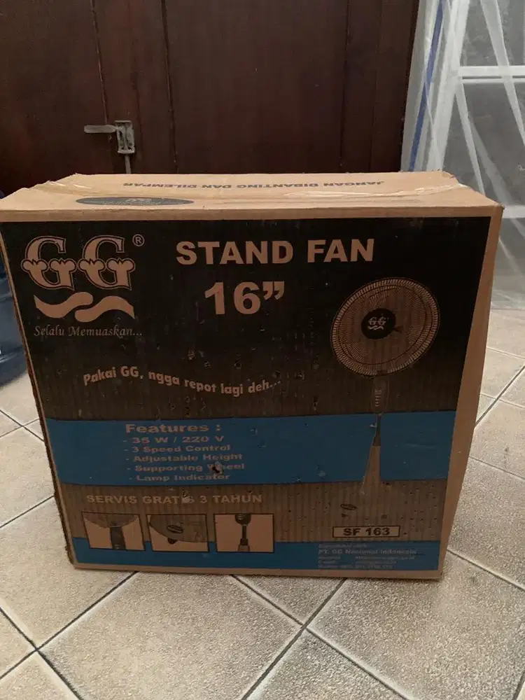 Kipas angin stand fan 16 inch