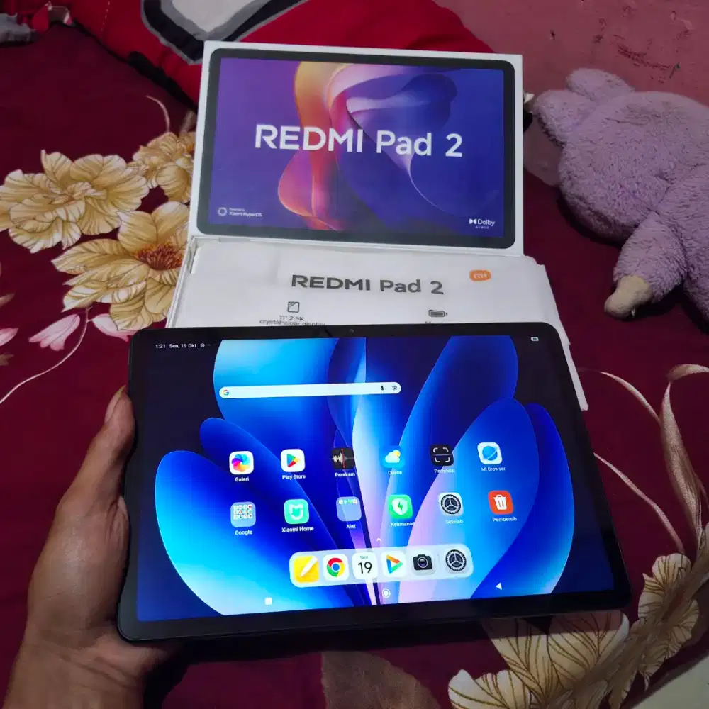 Xiaomi Redmi Pad 2 11inch 4/128 masih garansi FULLSET PAMULANG UNPAM