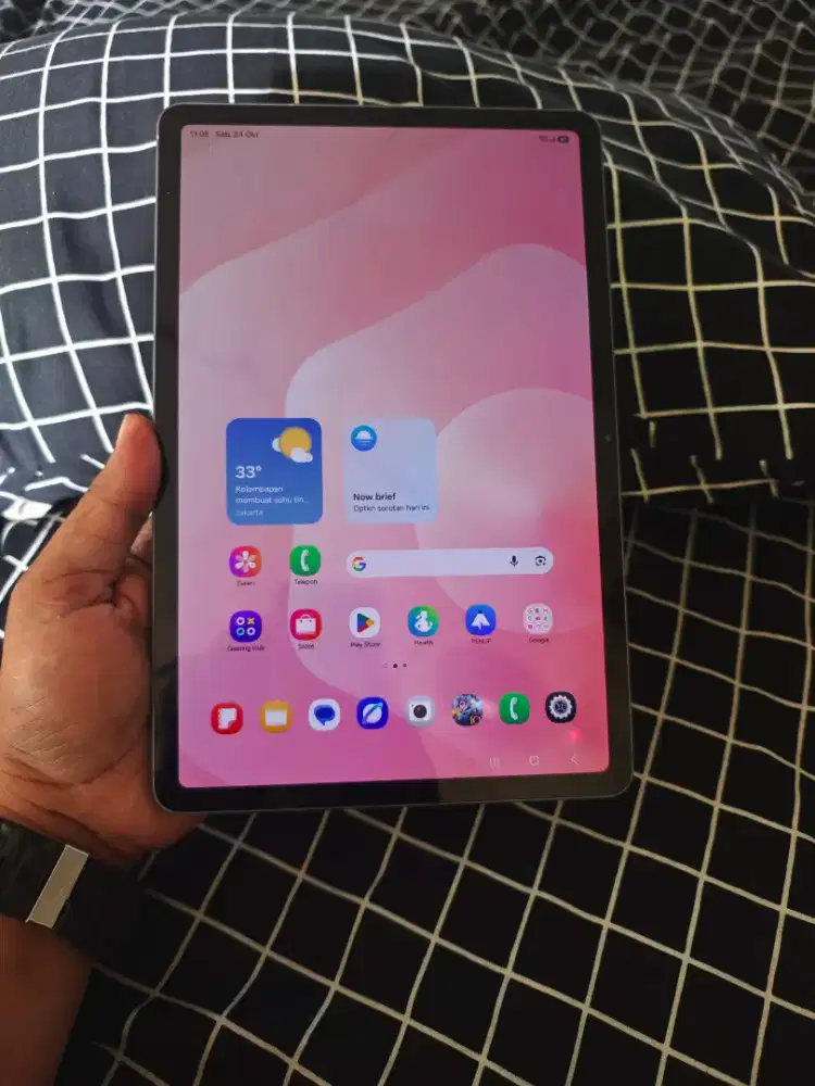 Samsung Tab S11 5g 12/256 wificell sein,unit only bisa tt handphone