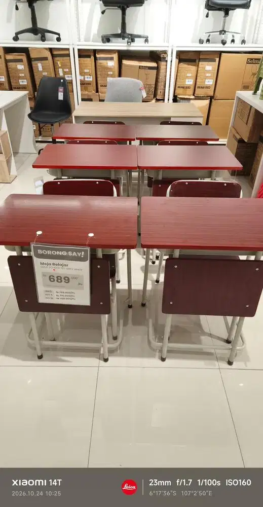 SET MEJA BELAJAR BISA BORONGAN