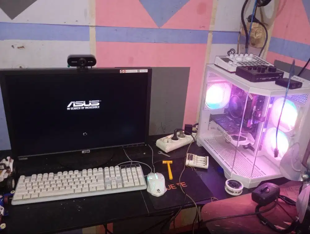 PC GAMING FULL SET free sound card