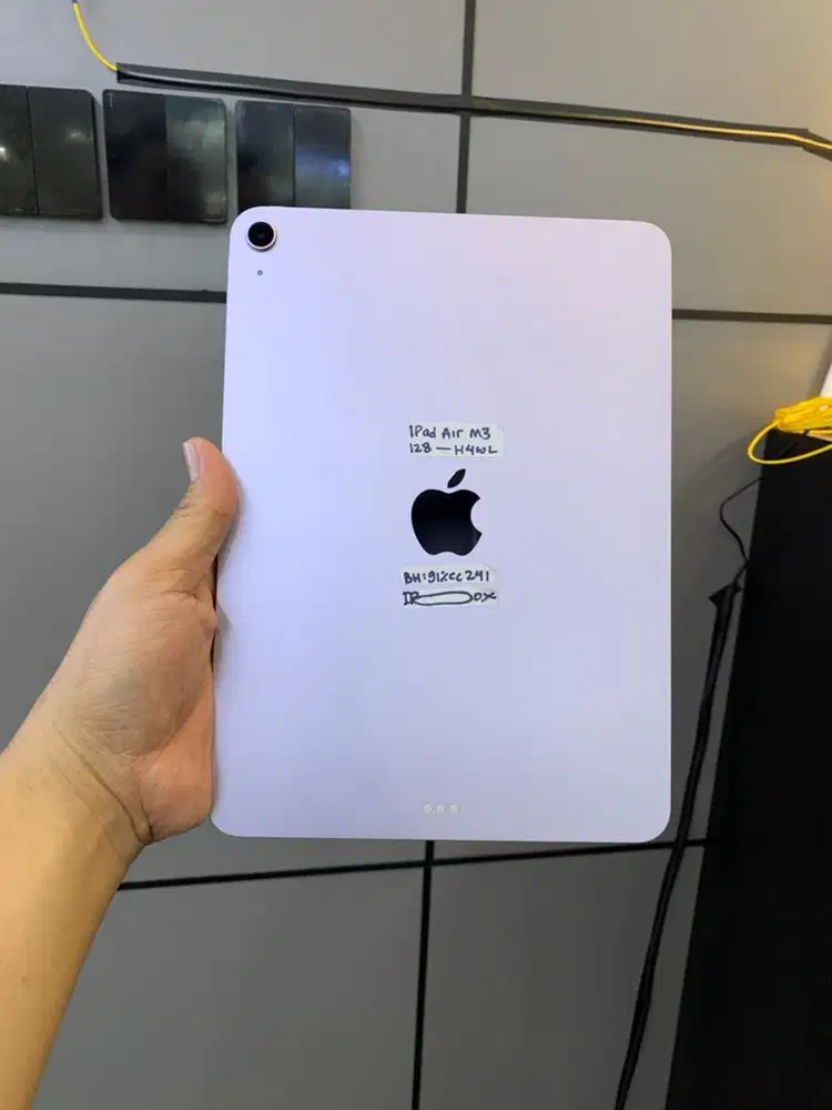Ipad Air M3 128 Gb Purple Resmi Ibox fullset
