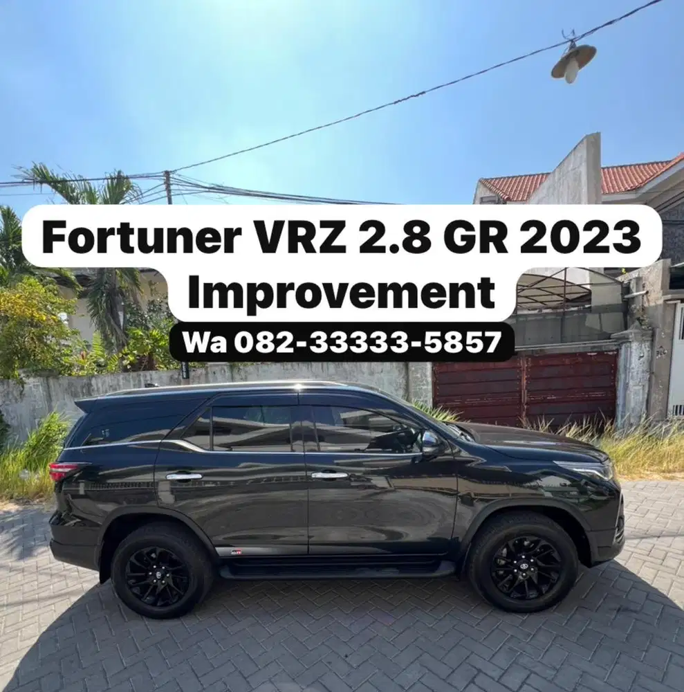 Improvement fortuner vrz 2.8 GR 2023 (W ) tg1 dr baru full orisinil