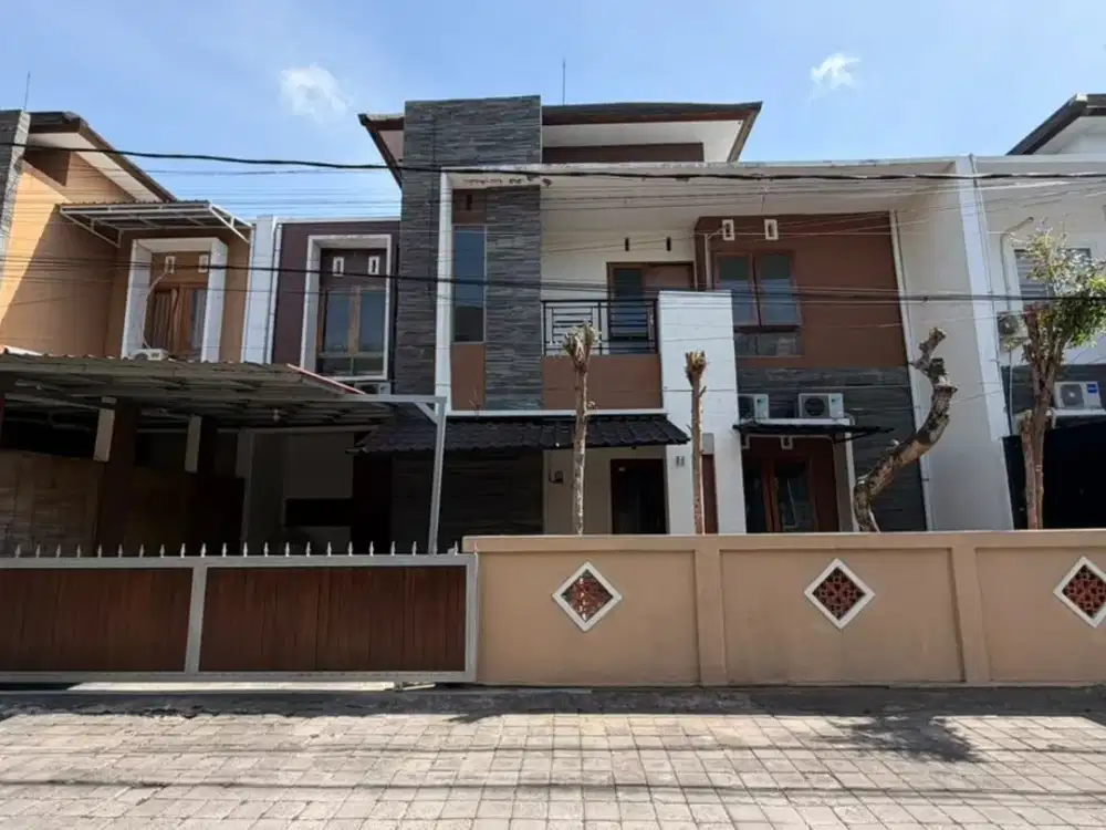 Disewakan Tahunan Rumah Baru Terenovasi Dekat Renon Denpasar