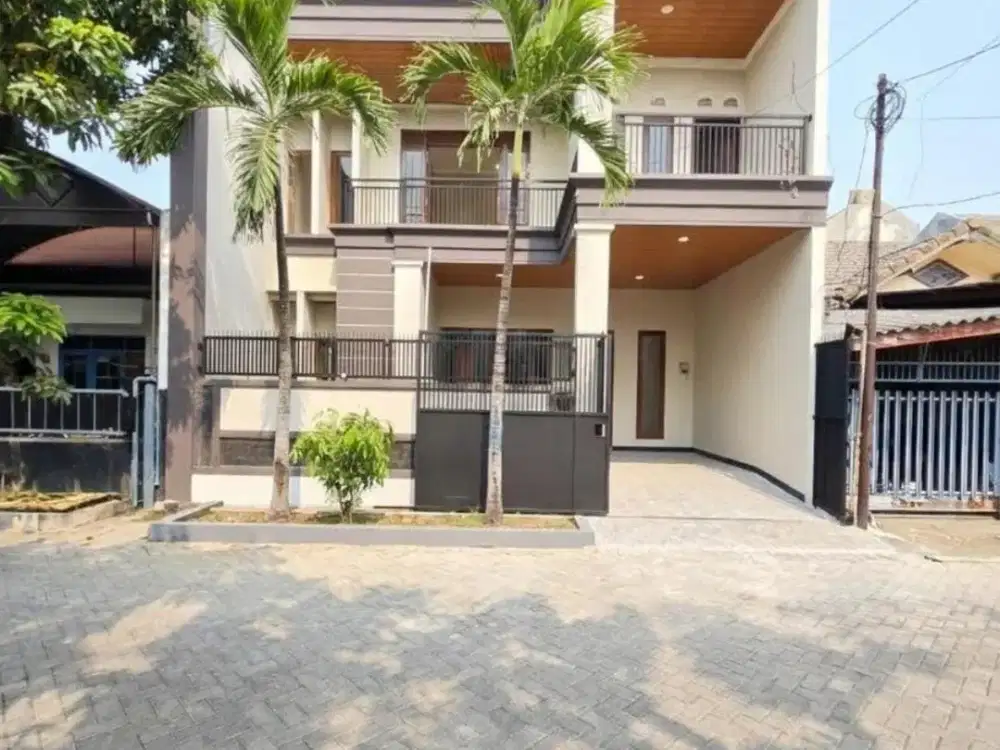 Jual Rumah 2 Lantai Perum Taman Pondok Jati  Geluran Taman Sidoarjo