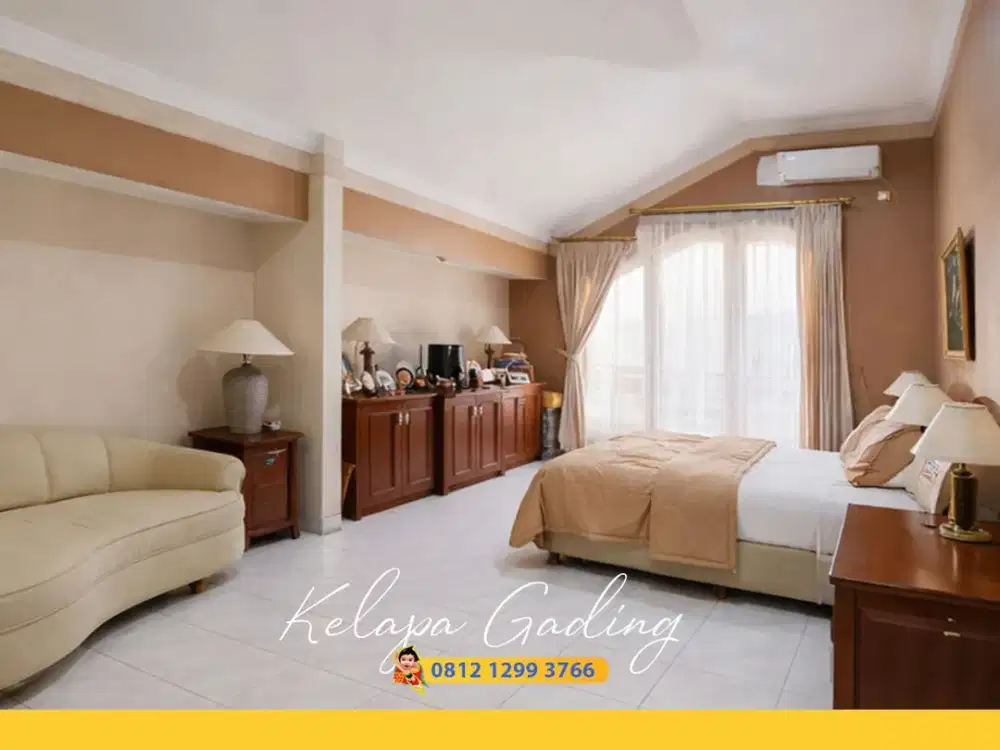 Jual Cepat! Rumah Cantik Siap Huni Villa Permata Kelapa Gading Janur
