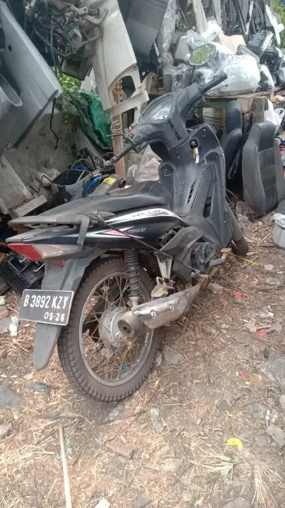 Jual honda revo tahun 2016 bpkb dan faktur