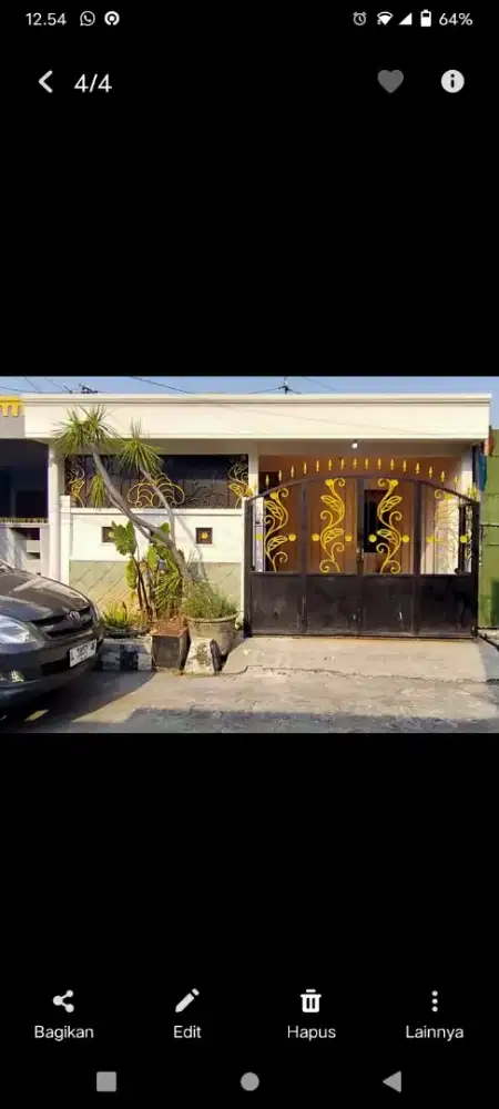 Di Sewakan Rumah Siap Huni