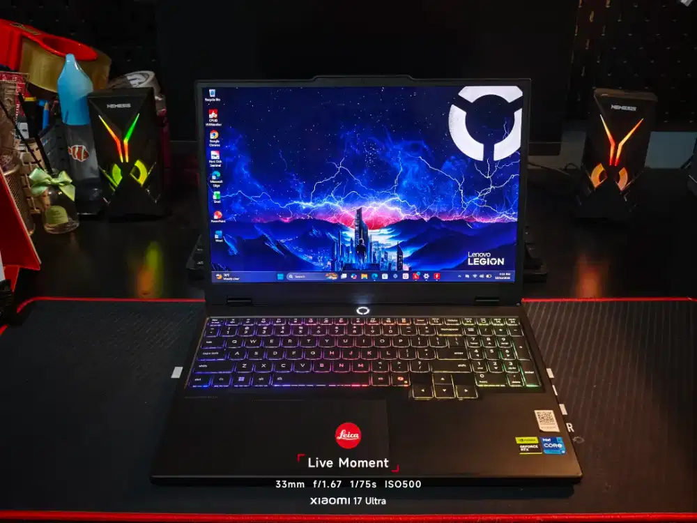 LEGION 5 OLED i7 14700HX RTX 5050 24GB 512GB RESMI ADP ISTIMEWA