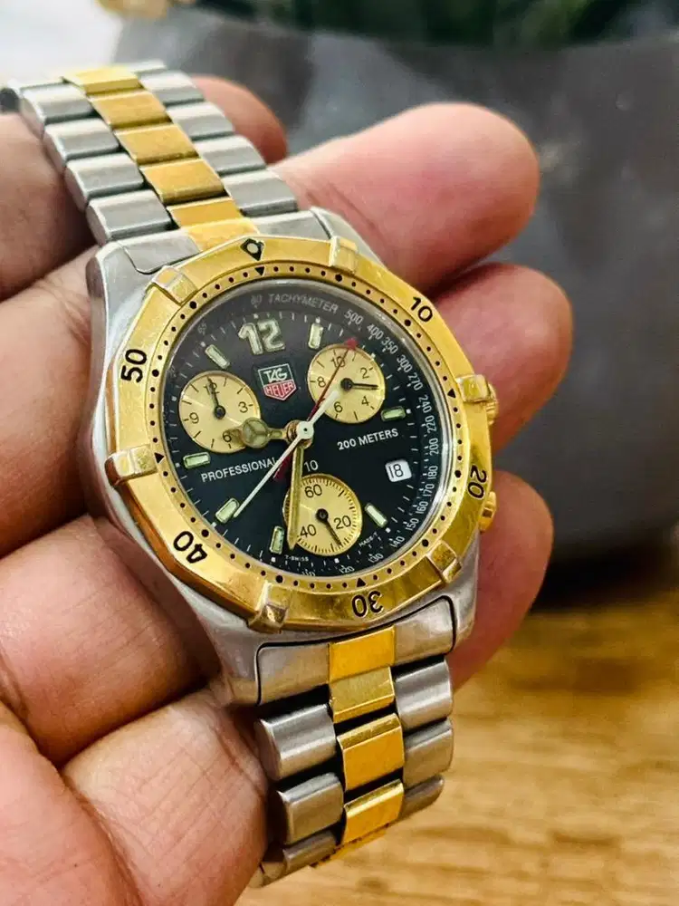 TAG HEUER 2000 CHRONOGRAPH TWO TONE