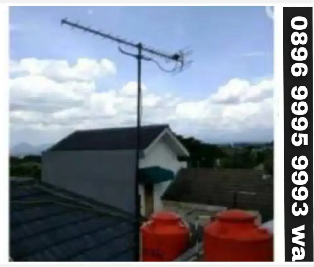 Layanan jasa pasang antena TV digital service parabola Matraman