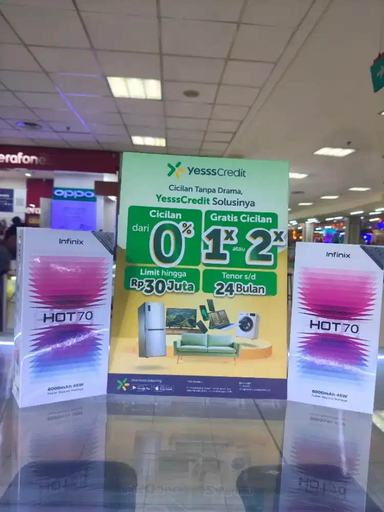 Cicilan hp Infinix cuma pakai ktp aja