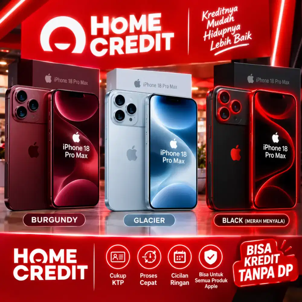 CICILAN IPHONE 18 PRO MAX TANPA DP