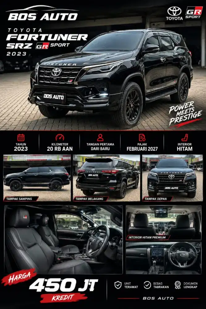 Toyota Fortuner 2.7 SRZ 2023