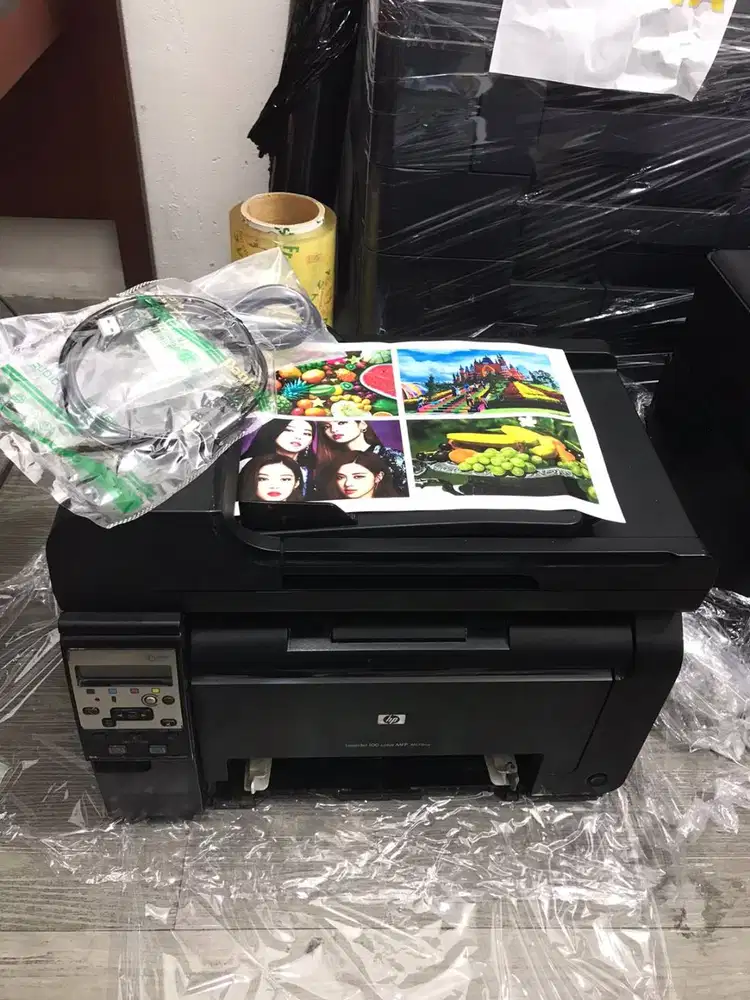 HP LASERJET M175FNW PRINTER LASER A4 WARNA BEKAS MURAH