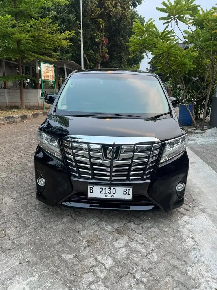 Toyota Alpharr G ATPM Hitam 2016