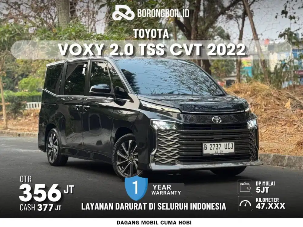 Toyota Voxy 2.0 TSS AT 2022 Hitam
