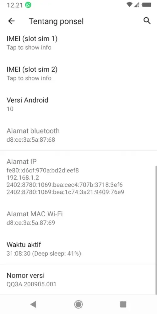 Jual murah xiaomi redmi 6A normal