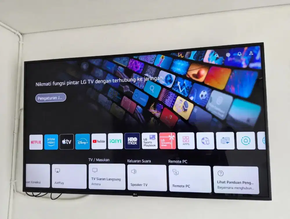 LED LG 70INC ANDROID SIAP PAKAI