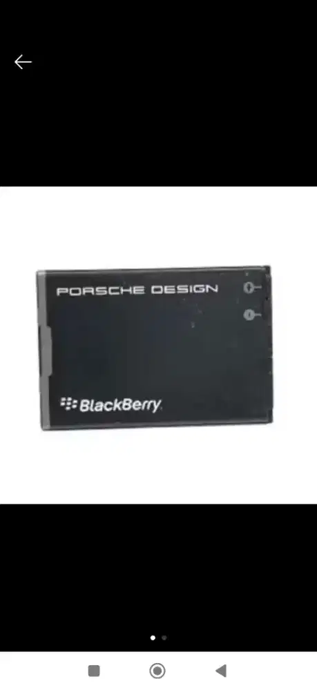 Baterai Blackberry Porsche Design JM1 Original 100% - second