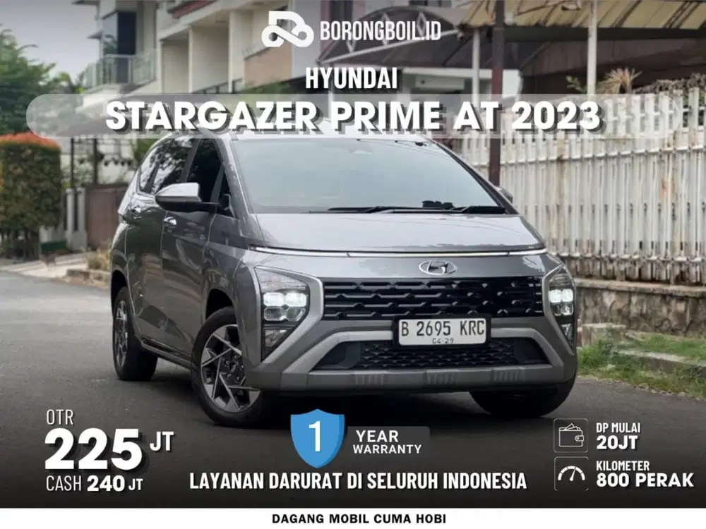 [KM800PERAK] HYUNDAI STARGAZER PRIME AT 2023 SILVER
