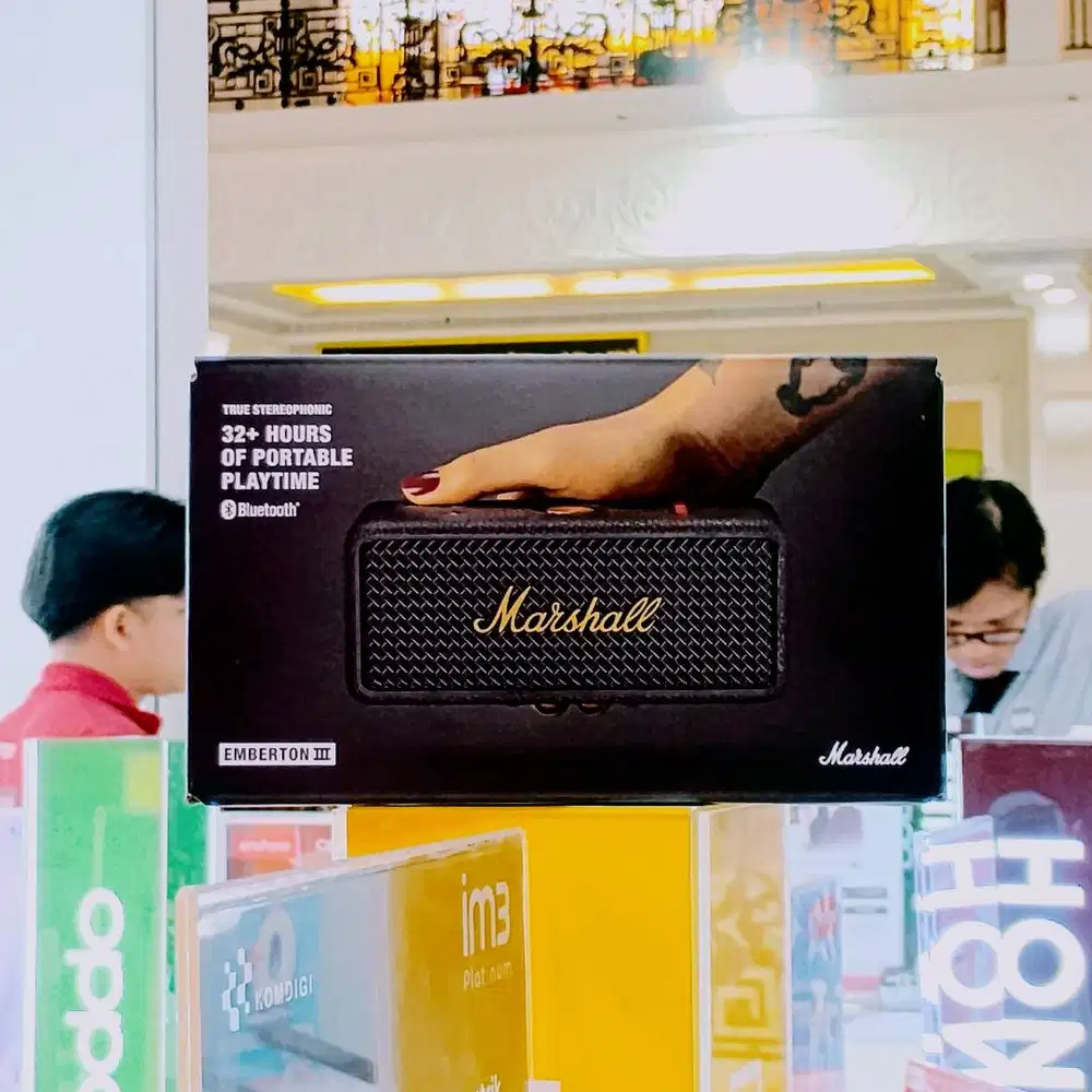 Marshall Emberton III Black & Brass