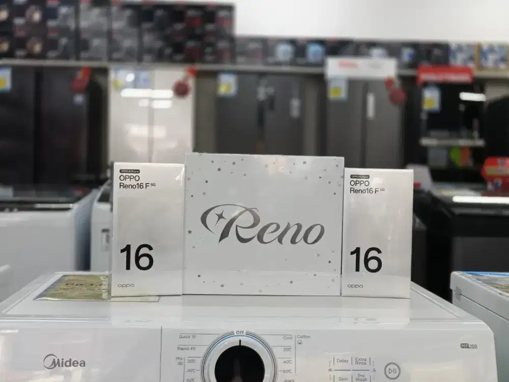 READY OPPO RENO 16 5G 12/256GB | NEW SEGEL | CASH/CICILAN