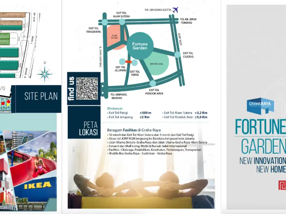 Fortune Garden Kavling (New Home at Fortune Series) Graha Raya Tangerang by Jaya Group