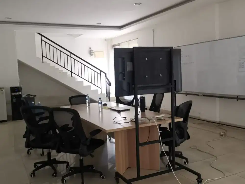 Gudang Industri 2 Unit Gandeng di Bizpark Green Sedayu Cakung, LT 864 m² LB ±830 m², Air PAM, Harga 25 M Nego