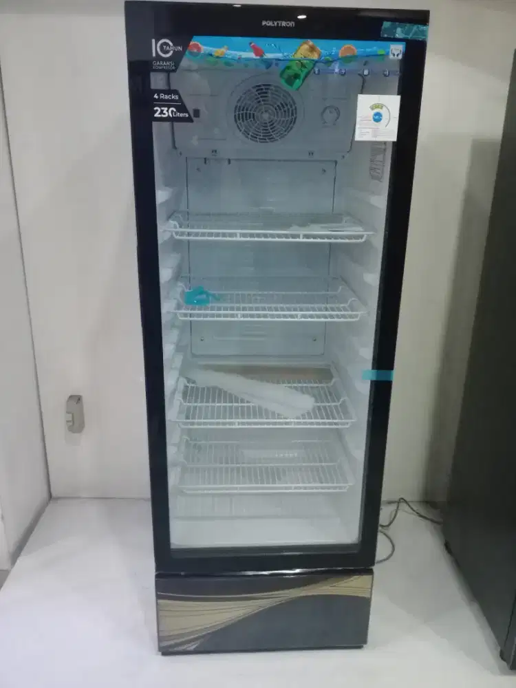 Bisa Cicilan.Polytron Showcase-Display Cooler SCN-227 Kapasitas 230L