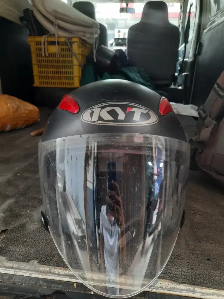 Helm Kyt Galaxy double Visor Size L XL