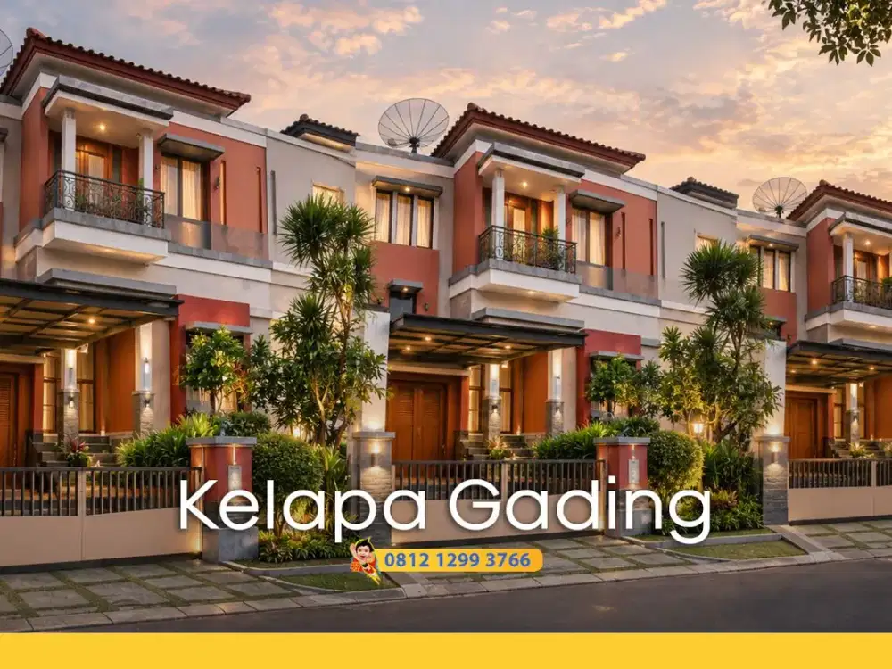 Murah! Jual BU Rumah Cantik Kelapa Gading Park View Janur