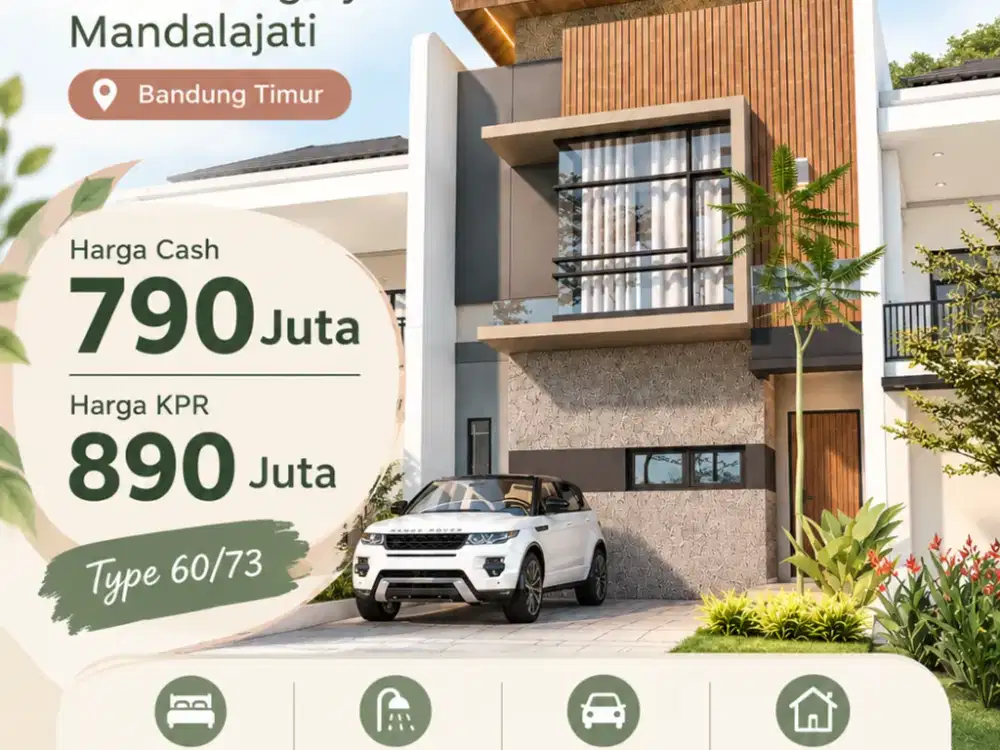 rumah murah 2 lantai hanya 790 juta sindanglaya