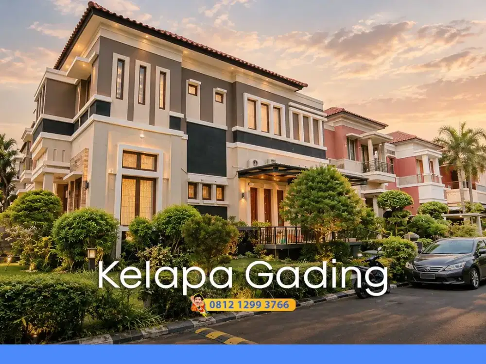 Jual Murah!! Rumah Cantik SIap Huni Kelapa Gading Park View Beli Untung!