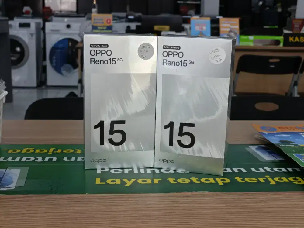 READY OPPO RENO 15 5G 12/256GB | NEW SEGEL | CASH/CICILAN