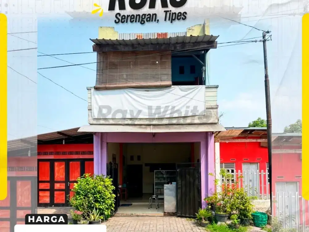 Dijual Ruko Strategis 2 Lantai Siap Usaha Tipes Serengan Solo