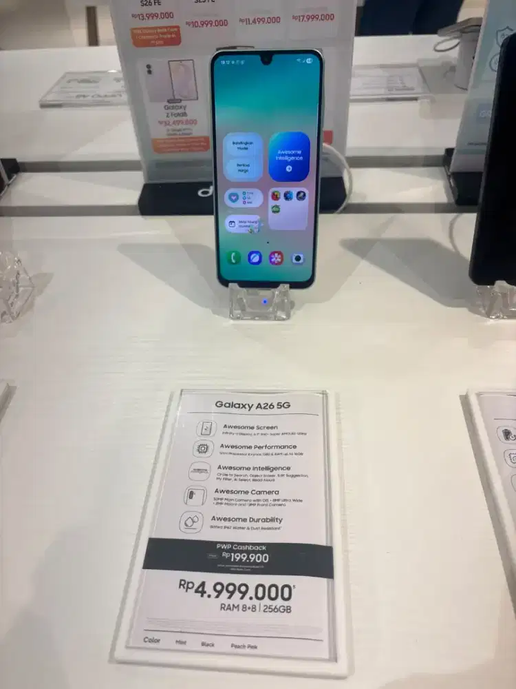 SAMSUNG GALAXY A26 5G TERBARU - READY MINT